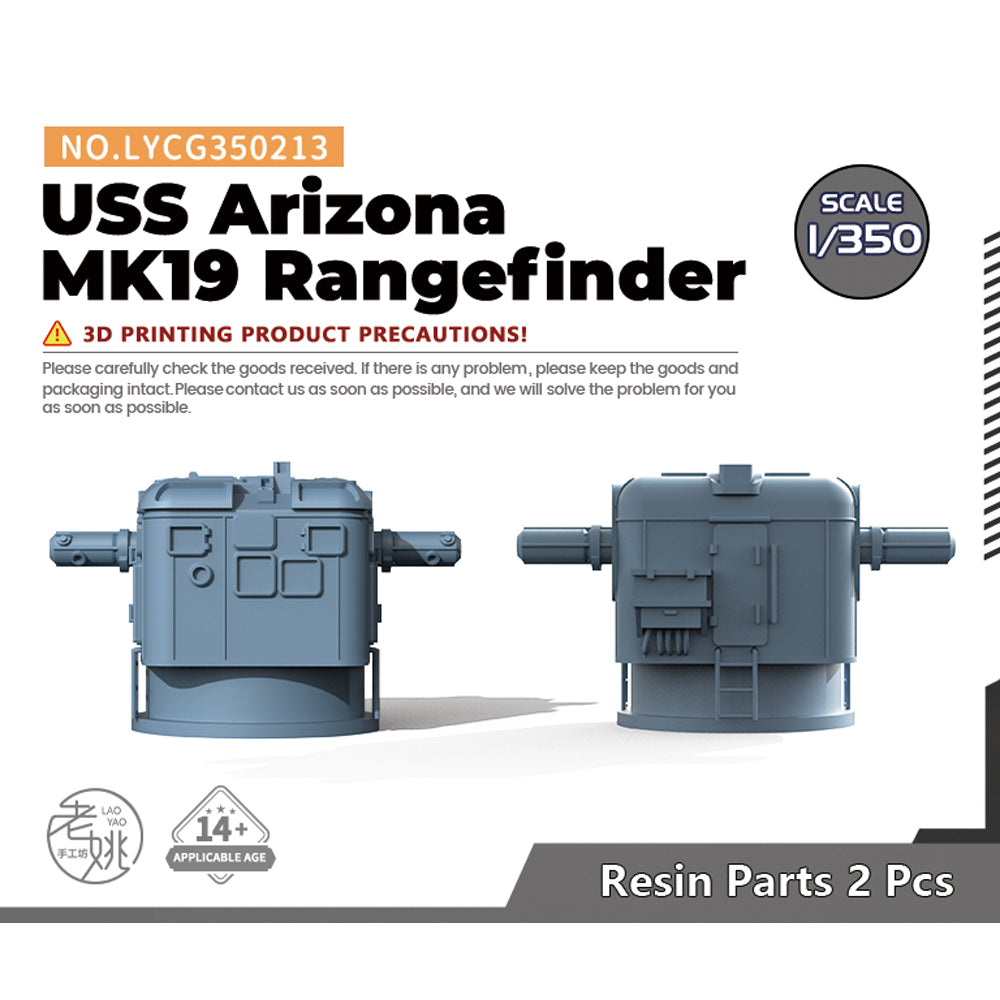 Yao's Studio LYCG213 Model Upgrades Parts US Navy Battleship MK19 Rangefinder Main image