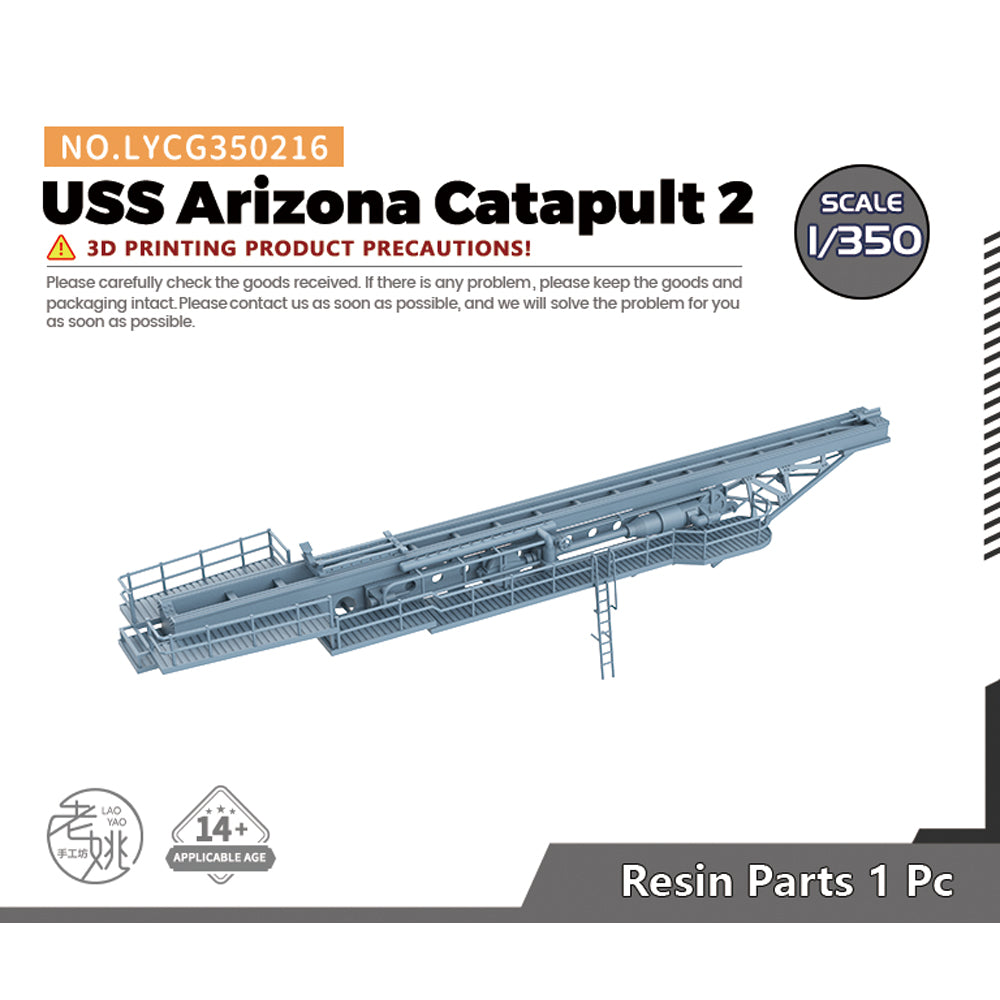Yao's Studio LYCG216 Model Upgrades Parts USS Arizona Catapult 2 Main image