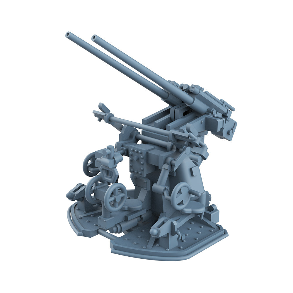 Yao's Studio LYCG345 Model Upgrade Parts German Navy 3.7CM SK C/30 GUNS IN THE DOPP L C/30 TWIN MOUNT Secondary image