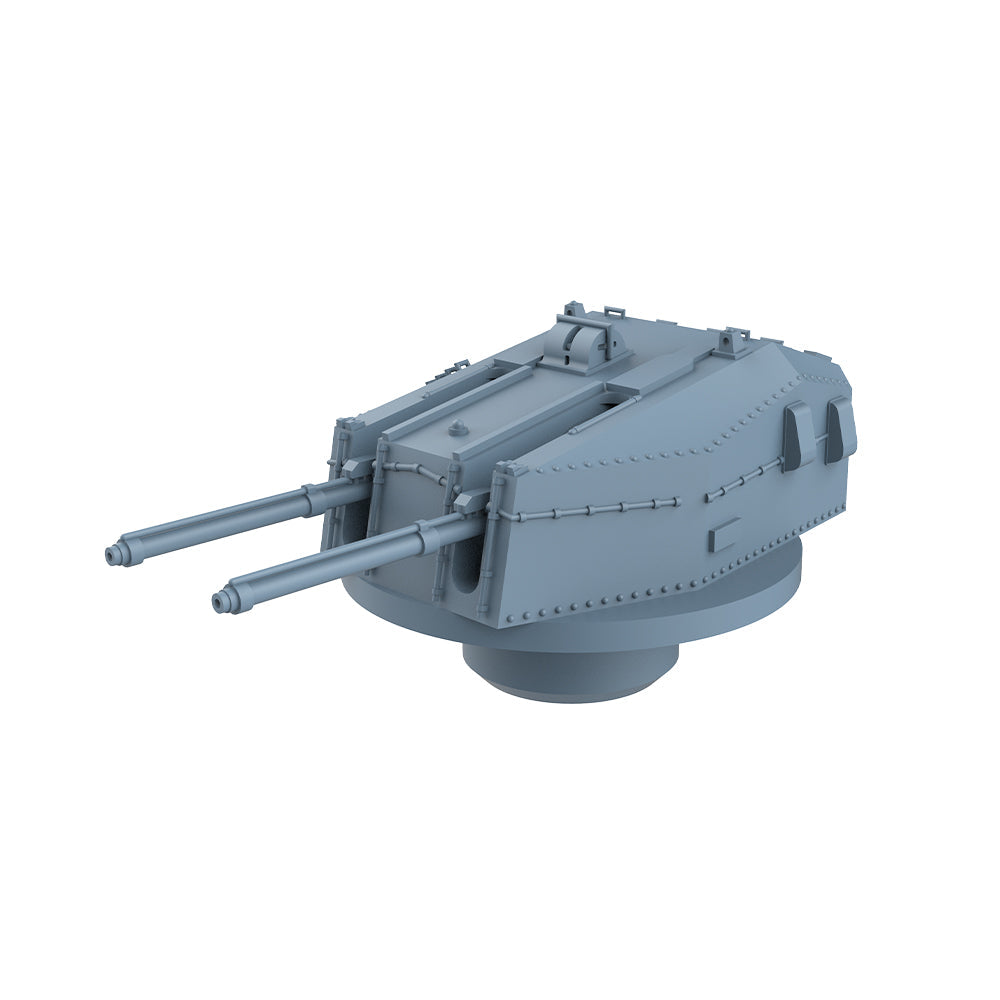 Yao's Studio LYCG370 Model Upgrades Parts Royal Navy 76mm /70 Mk VI Twin AA Gun Secondary image