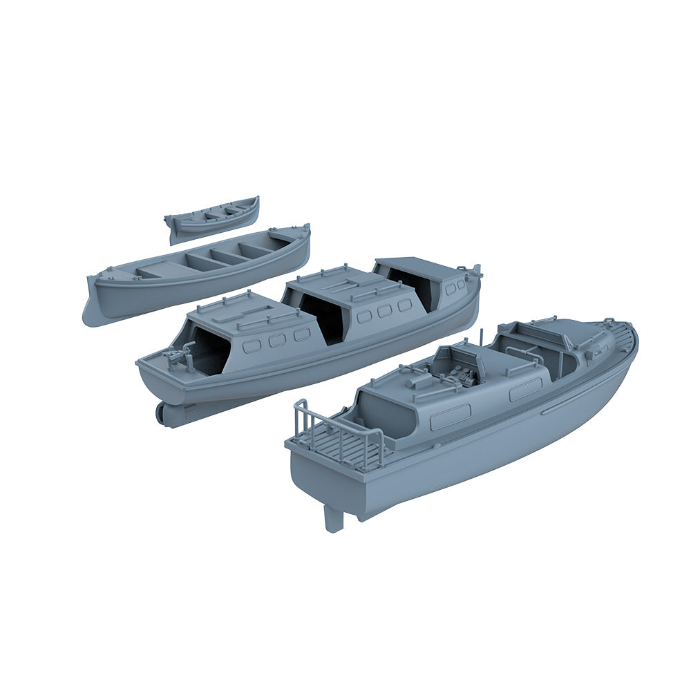 Yao's Studio LYCG374 Model Upgrades Parts Royal Navy Life Boats 4 Styles 2 sets Type A Secondary image