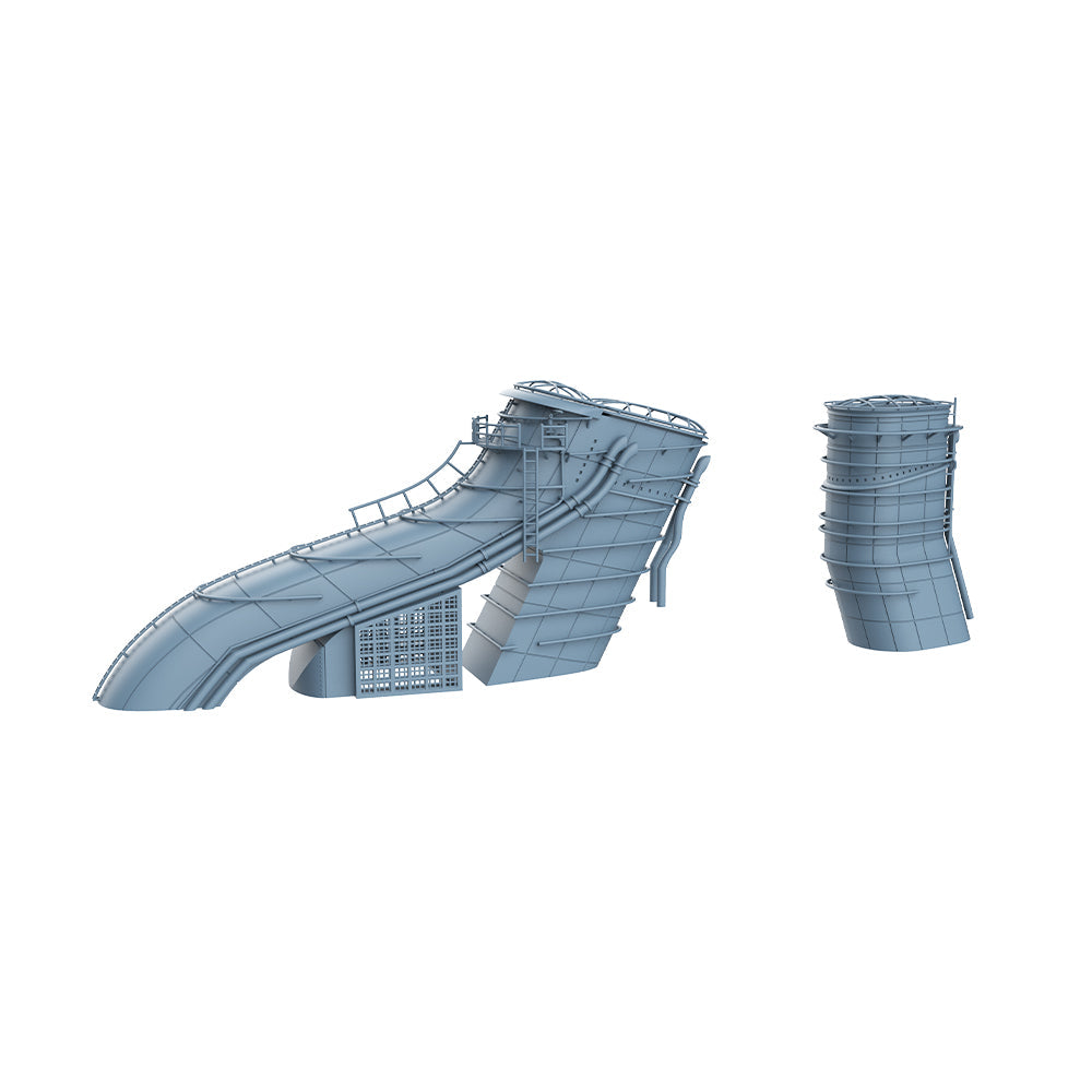 Yao's Studio LYCG606 Model Upgrade Parts Japanese Navy Maya Chimneys Secondary image
