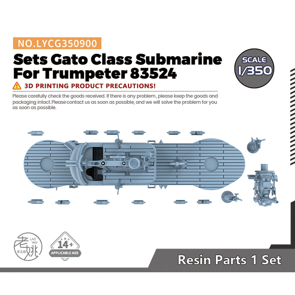 Yao's Studio LYCG900 Model Super Detail Up Sets Gato Class Submarine For Trumpeter 83524 Main image