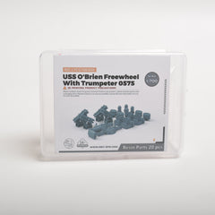 Yao's Studio LYCG300 1/700 Model Upgrades Sets USN Jeremiah O'Brien ?Liberty Ship For Trumpeter 05755