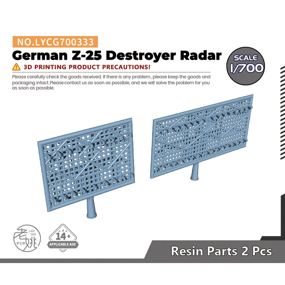 Yao's Studio LYCG333 1/350 Model Upgrade Sets Soviet Navy Moskva Cruiser For Trumpeter Main image