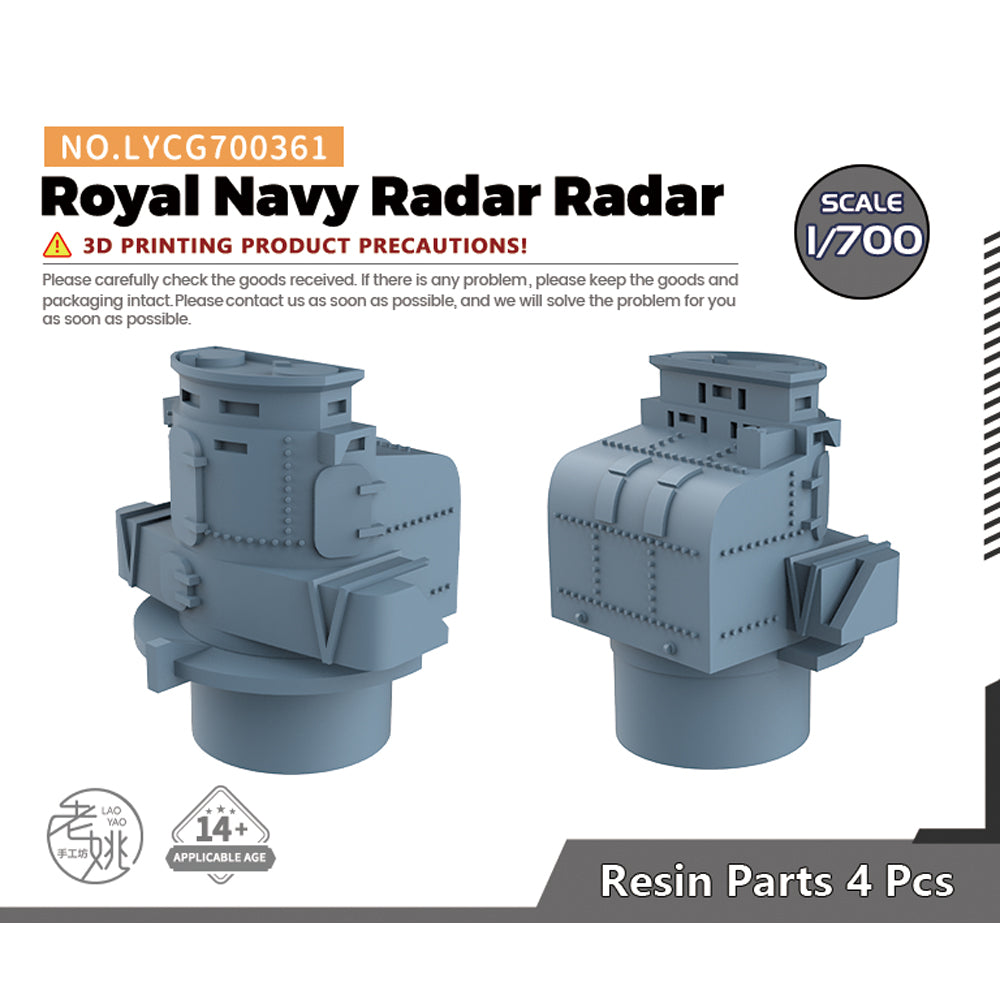 Yao's Studio LYCG361 Model Upgrades Parts Royal Navy Radar Radar Main image