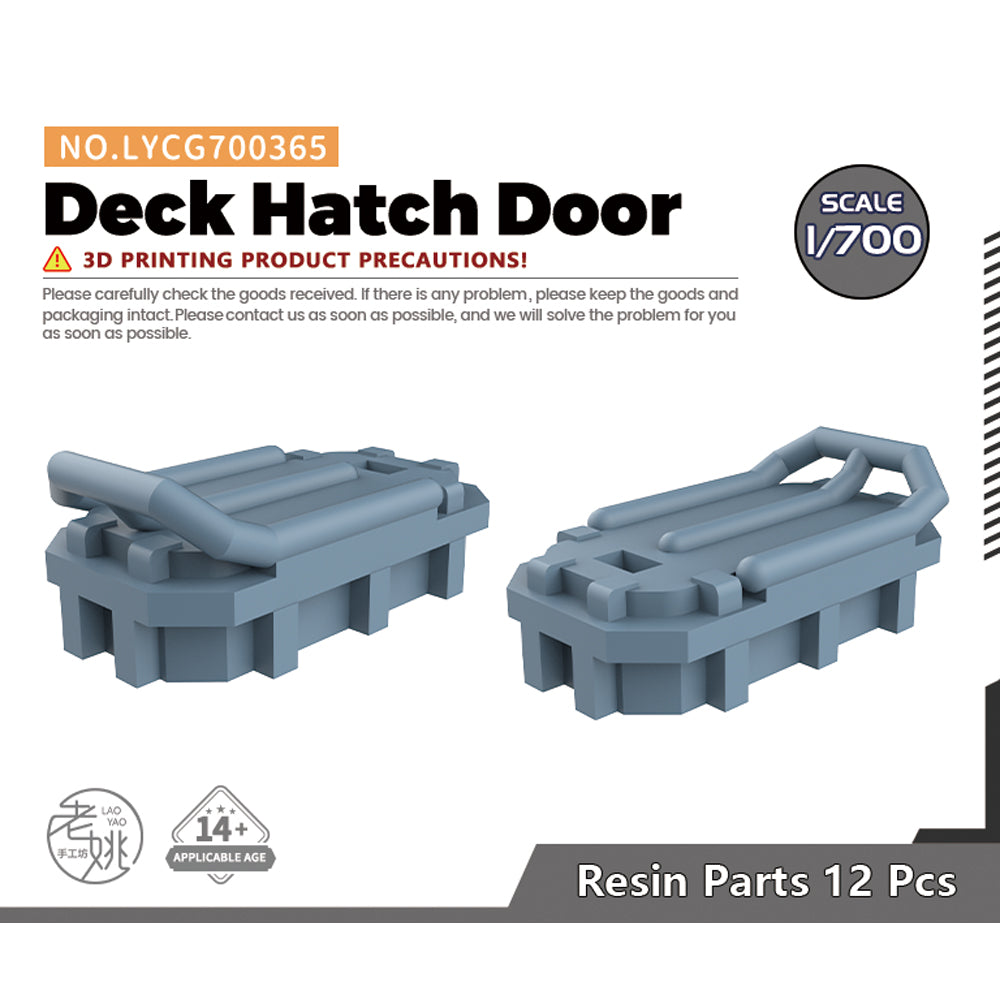 Yao's Studio LYCG365 Model Upgrades Parts Deck Hatch Door Main image