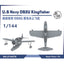 Yao's Studio LYR218 Fighter Aircraft Military Model Kit US Navy OS2U Kingfisher