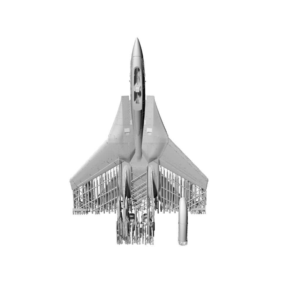 Yao's Studio LYR222B Fighter Aircraft Military Model Kit US Navy Grumman F-14 Tomcat — detail view 8