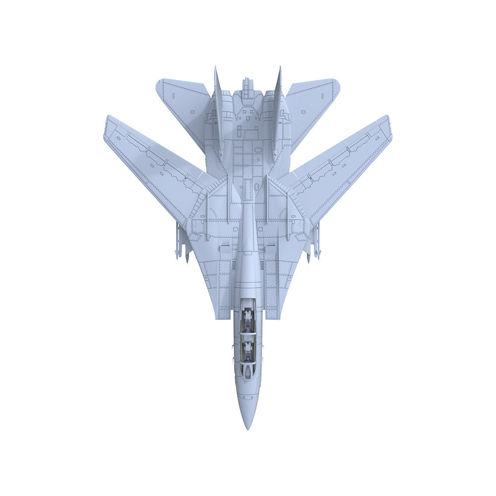 Yao's Studio LYR222B Fighter Aircraft Military Model Kit US Navy Grumman F-14 Tomcat — detail view 5