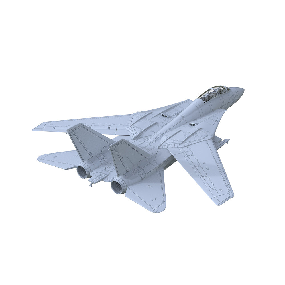 Yao's Studio LYR222B Fighter Aircraft Military Model Kit US Navy Grumman F-14 Tomcat — detail view 4