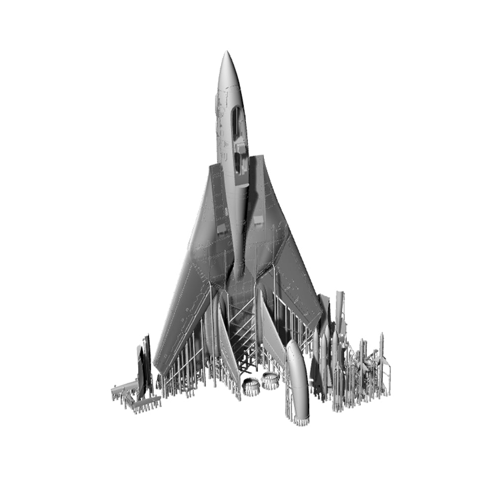 Yao's Studio LYR222C Fighter Aircraft Military Model Kit US Navy Grumman F-14 Tomcat