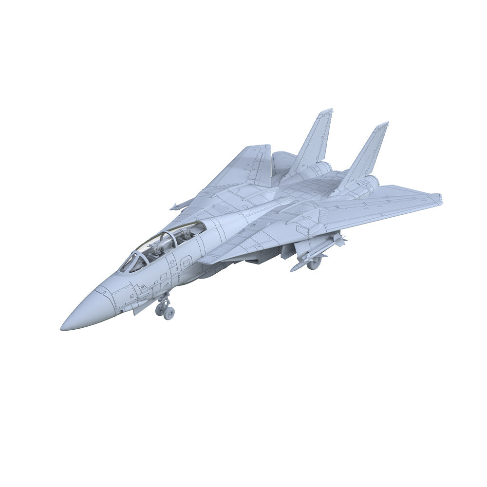 Yao's Studio LYR222C Fighter Aircraft Military Model Kit US Navy Grumman F-14 Tomcat Secondary image