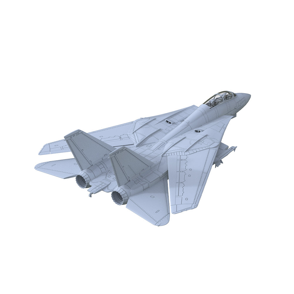 Yao's Studio LYR222C Fighter Aircraft Military Model Kit US Navy Grumman F-14 Tomcat — detail view 3