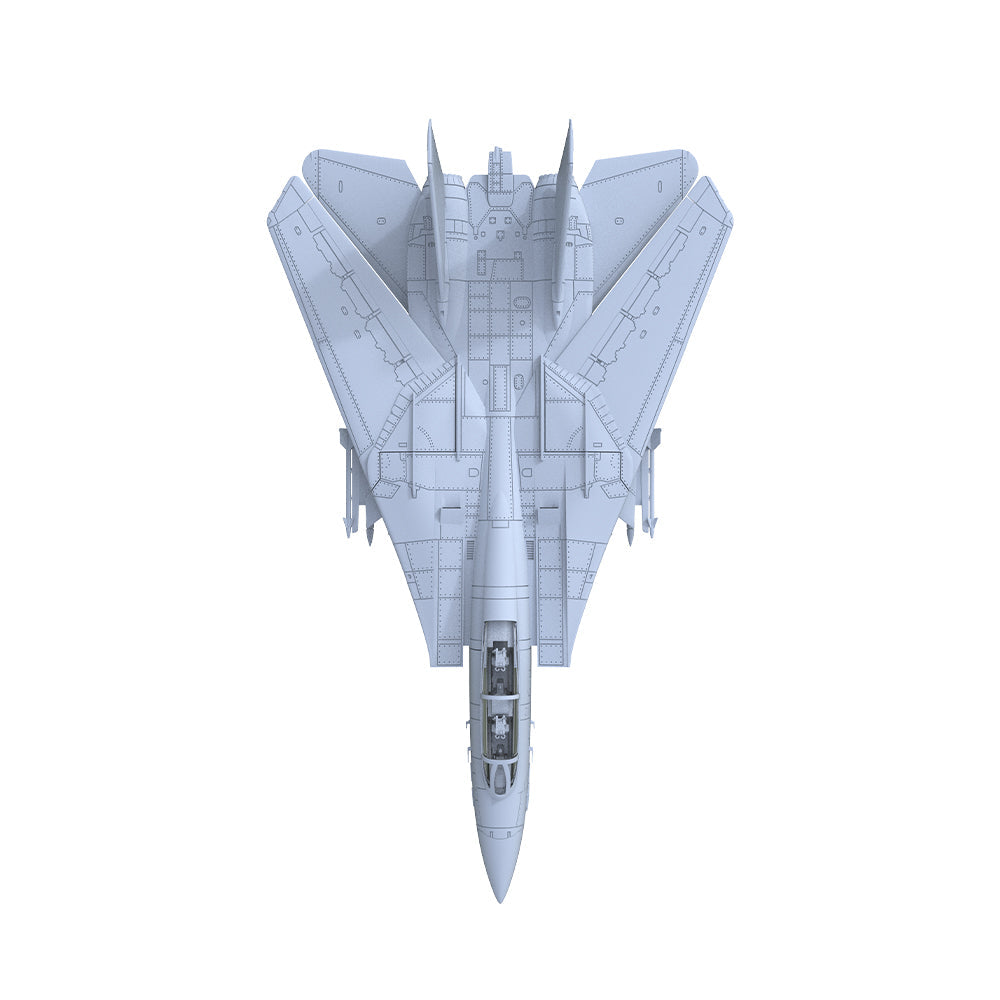 Yao's Studio LYR222C Fighter Aircraft Military Model Kit US Navy Grumman F-14 Tomcat