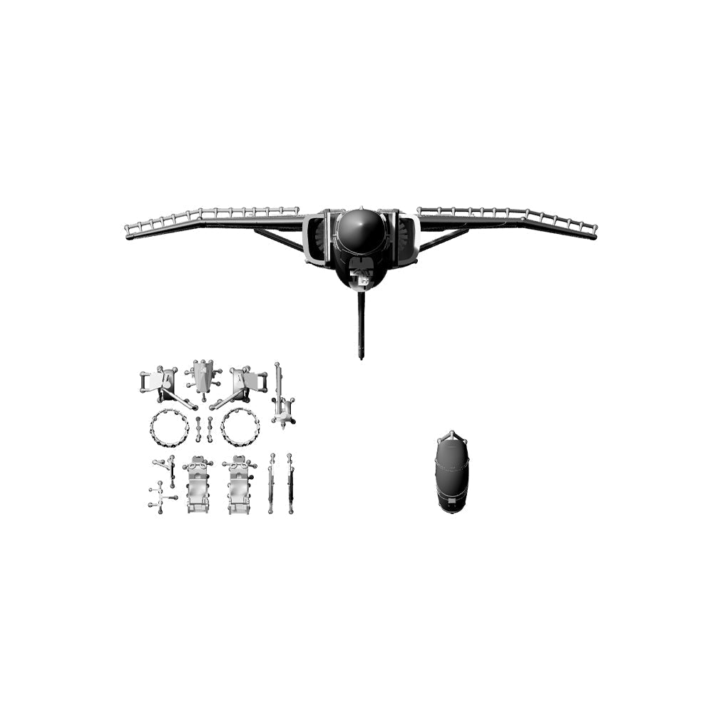 Yao's Studio LYR223 Fighter Aircraft Military Model Kit US McDonnell Douglas F-4 Phantom — detail view 8