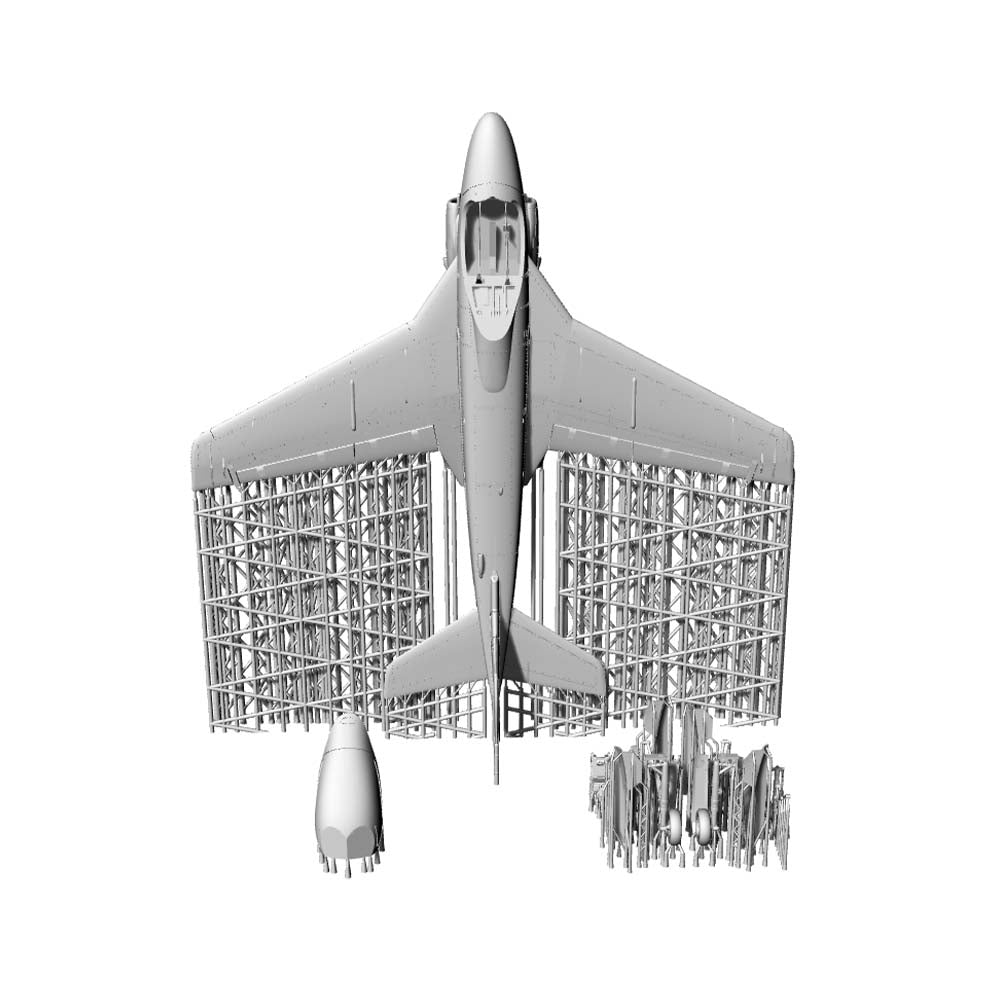 Yao's Studio LYR224 Fighter Aircraft Military Model Kit US Grumman A-6 Intruder — detail view 8