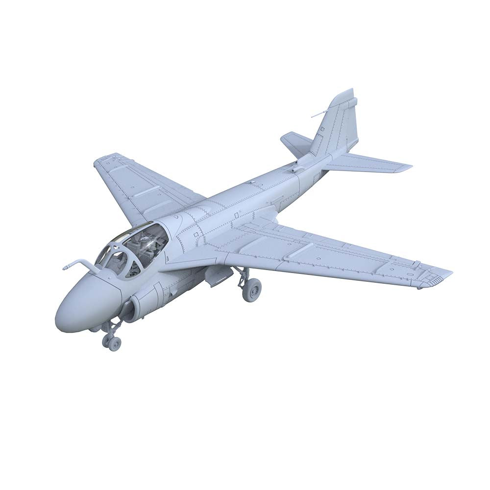 Yao's Studio LYR224 Fighter Aircraft Military Model Kit US Grumman A-6 Intruder — detail view 4