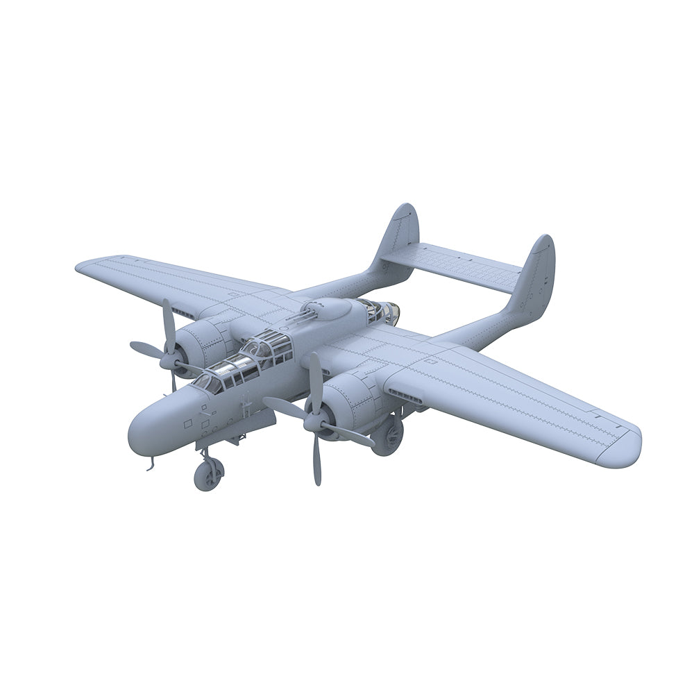 Yao's Studio LYR233 Fighter Aircraft Military Model Kit US P-38L-5-LO Lightning Fighter — detail view 3