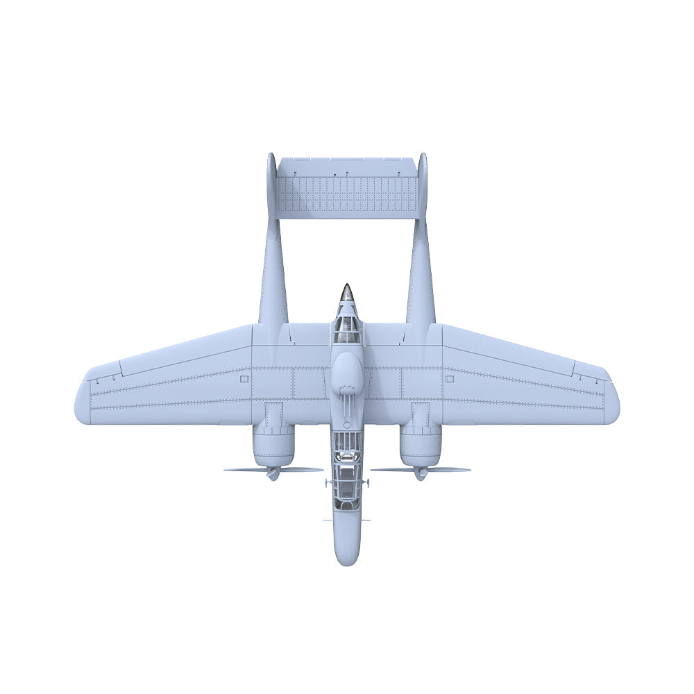 Yao's Studio LYR233 Fighter Aircraft Military Model Kit US P-38L-5-LO Lightning Fighter Secondary image