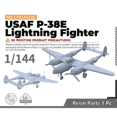Yao's Studio LYR235 Fighter Aircraft Military Model Kit US P-38E Lightning Fighter