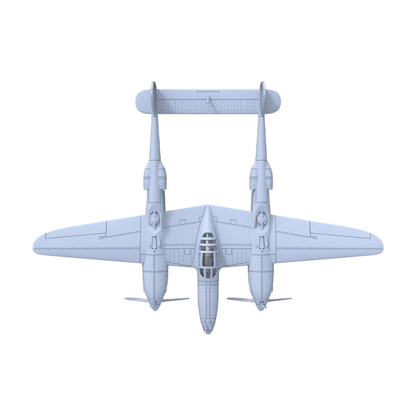 Yao's Studio LYR235 Fighter Aircraft Military Model Kit US P-38E Lightning Fighter