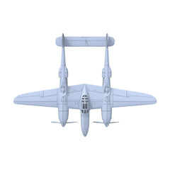 Yao's Studio LYR235 Fighter Aircraft Military Model Kit US P-38E Lightning Fighter