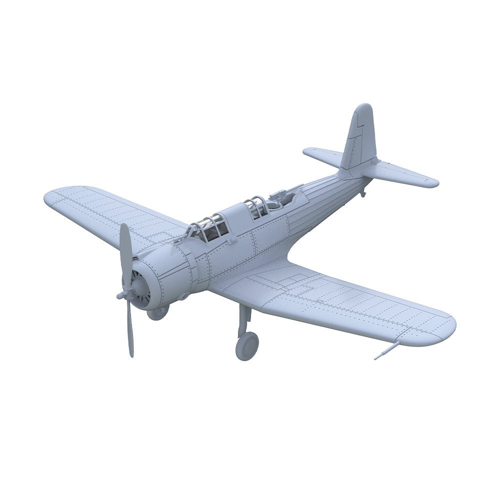 Yao's Studio LYR240 Fighter Aircraft Military Model Kit US SB2U-3 Defender Dive Bomber — detail view 2