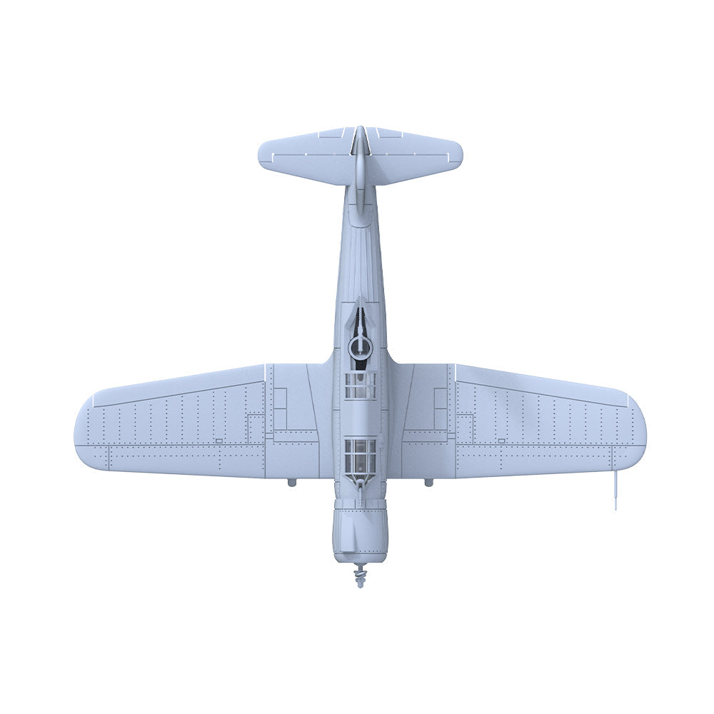 Yao's Studio LYR240 Fighter Aircraft Military Model Kit US SB2U-3 Defender Dive Bomber — detail view 4