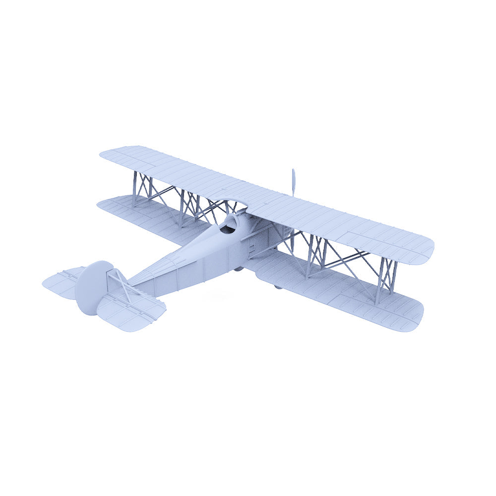 Yao's Studio LYR252 Military Model Kit USN Vought VE-7 Bluebird Fighter With Landing Gear — detail view 3