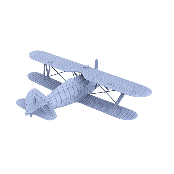 Yao's Studio LYR255 Military Model Kit USN F3F-2 Biplane Fighter