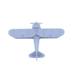 Yao's Studio LYR255 Military Model Kit USN F3F-2 Biplane Fighter