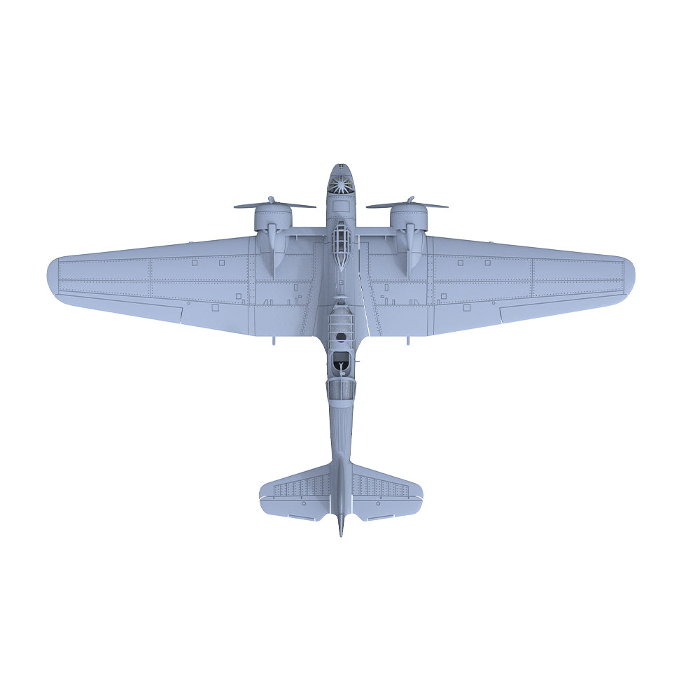 Yao's Studio LYR259 Military Model Kit USN Williiams Bros Martin B-10B Bomber — detail view 3
