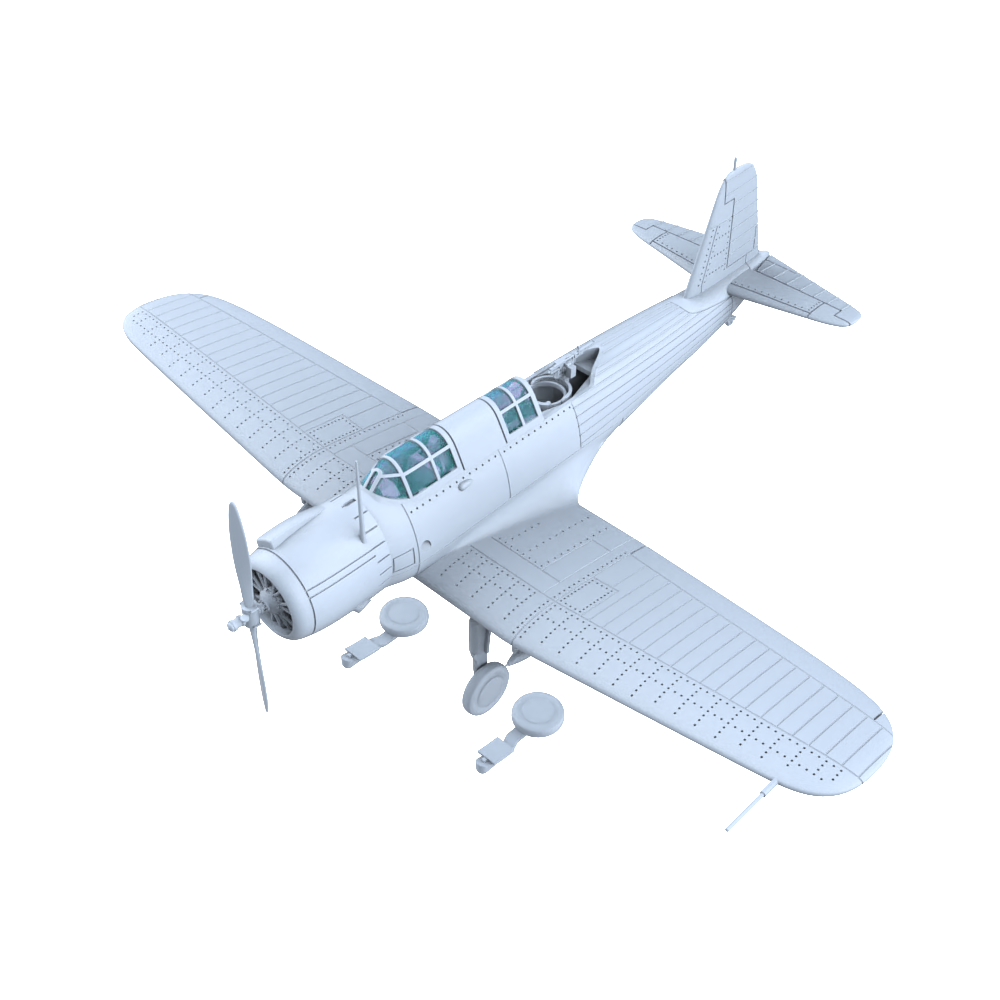 LYR261 Military Model France Vought V-156F Dive Bomber Main image