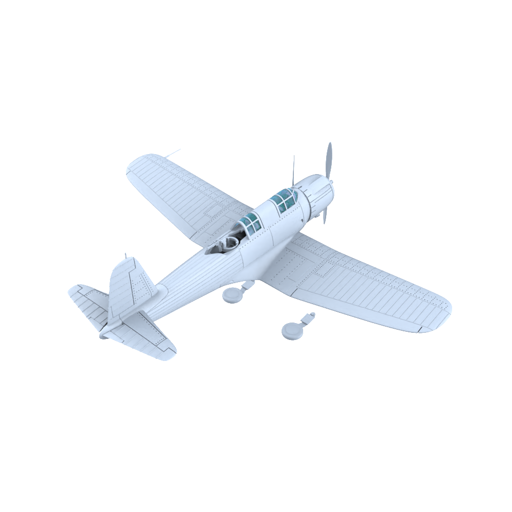 LYR261 Military Model France Vought V-156F Dive Bomber Secondary image