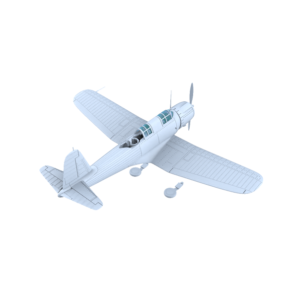LYR261 Military Model France Vought V-156F Dive Bomber