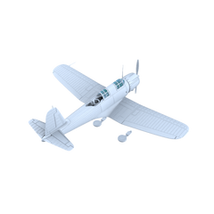 LYR261 Military Model France Vought V-156F Dive Bomber