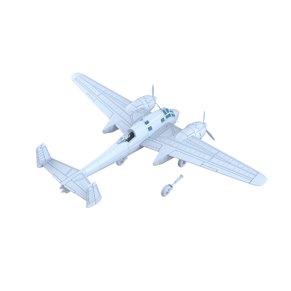 LYR263 Military Model France Br.693 AB2 Strike Aircraft