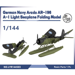 Yao's Studio LYR503 Fighter Aircraft Military Model Kit German Navy Arado AR-196 A-1 Light Seaplane Folding