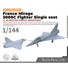 Yao's Studio LYR701 Fighter Aircraft Military Model Kit France Mirage 2000C-S4 Fighter Single Seat
