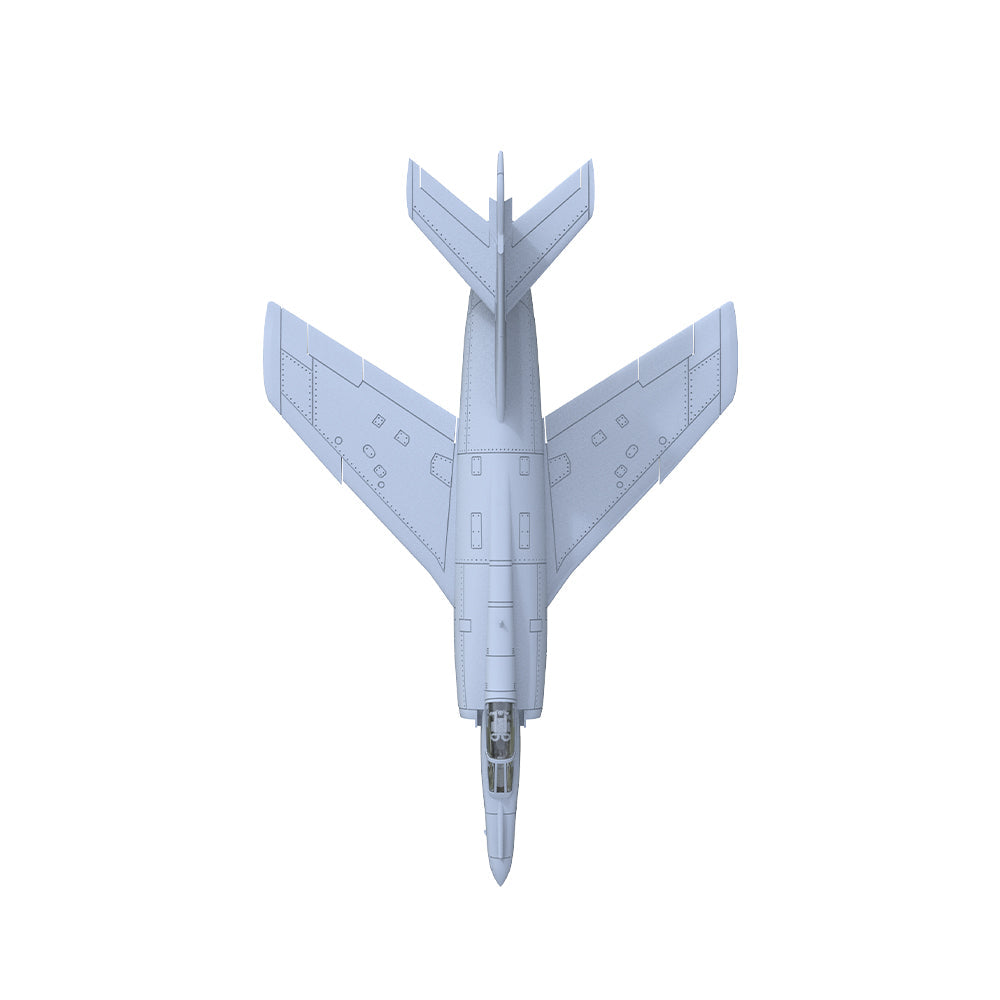 Yao's Studio LYR705 Fighter Aircraft Military Model Kit France Super Etendard Carrier Based Attack Aircraft — detail view 5