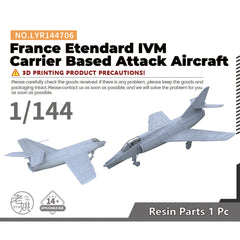 Yao's Studio LYR706 Fighter Aircraft Military Model Kit France Etendard IVM Carrier Based Attack Aircraft