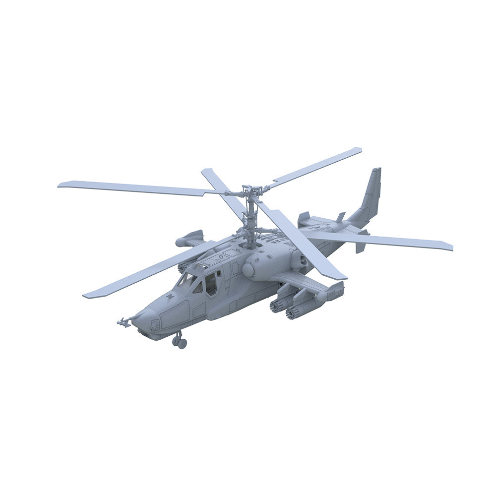 Yao's Studio LYR902 Fighter Aircraft Military Model Kit Soviet Russian Kamov Ka-50 Helicopter — detail view 3