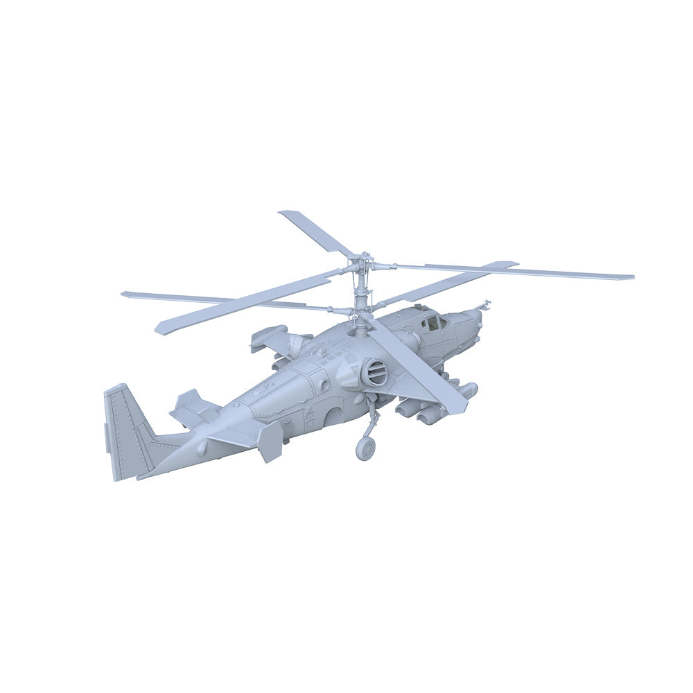 Yao's Studio LYR902 Fighter Aircraft Military Model Kit Soviet Russian Kamov Ka-50 Helicopter — detail view 4
