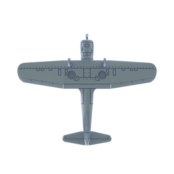 Yao's Studio LYR240 Fighter Aircraft Military Model Kit US SB2U-3 Defender Dive Bomber
