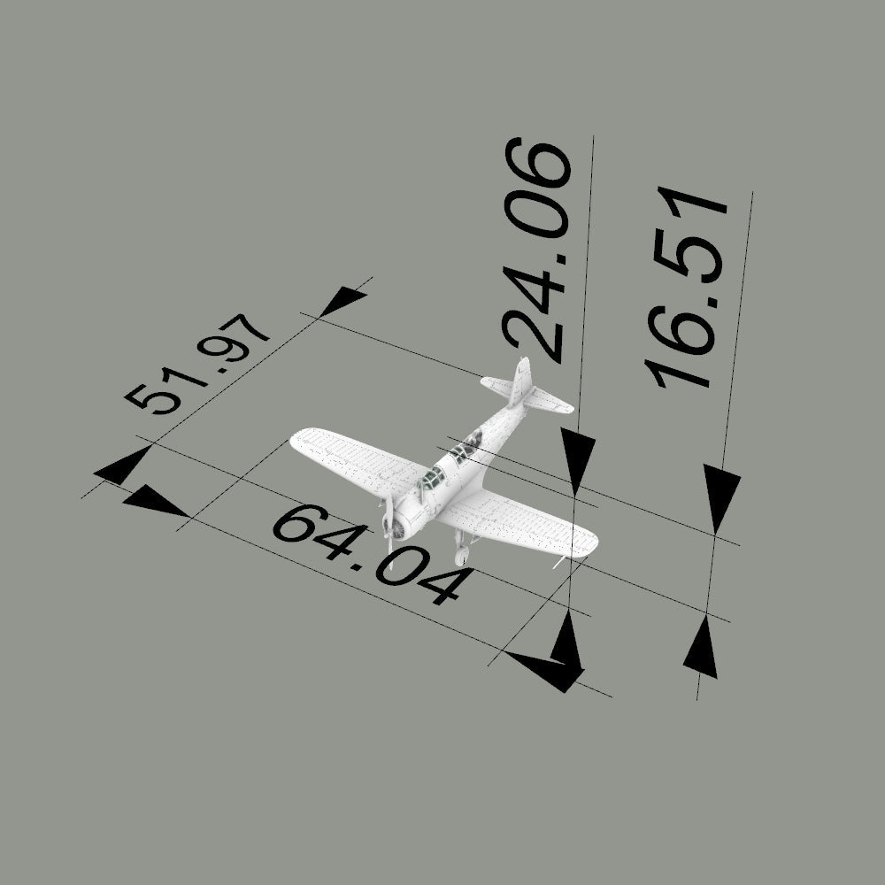LYR261 Military Model France Vought V-156F Dive Bomber