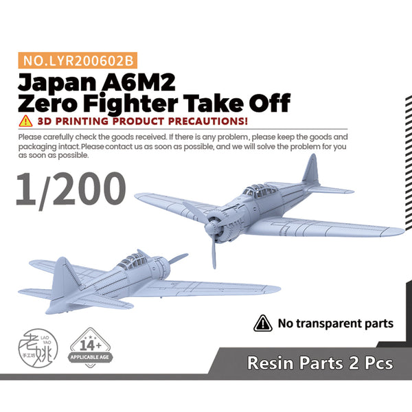 Yao's Studio LYR602B Military Model Kit Japan A6M2 Zero Fighter Touch Off