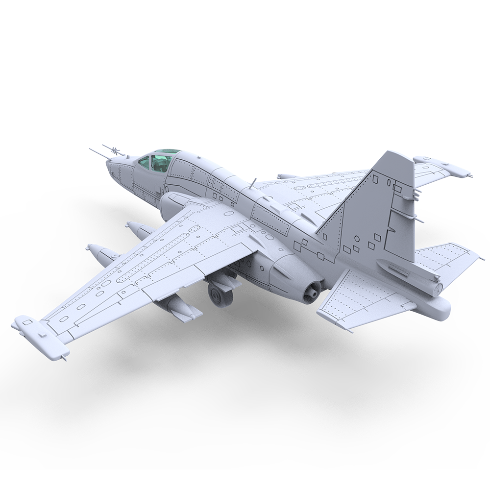 Yao's Studio LYR909A 1/350 Military Model Kit Soviet SU-39 Attack Aircraft Touch Down Secondary image