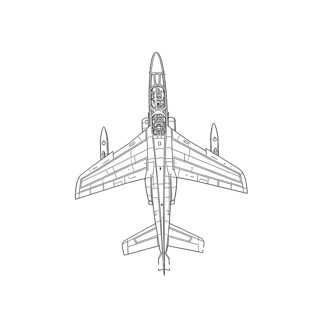 LYR265  Military Model France Alpha Jet E Strike Aircraft Secondary image