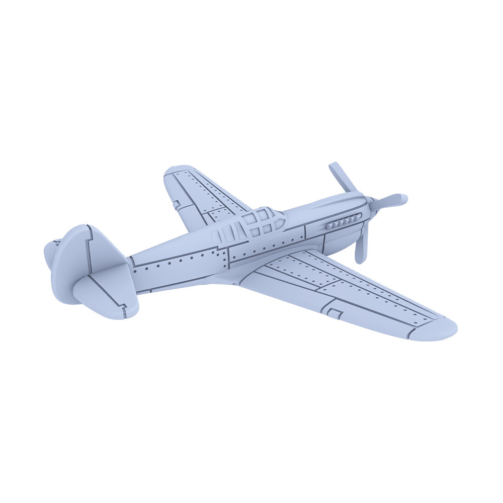 Yao's Studio LYR236B Military Model Kit USAF P-40E-1 Warhawk Fighter Take Off — detail view 3